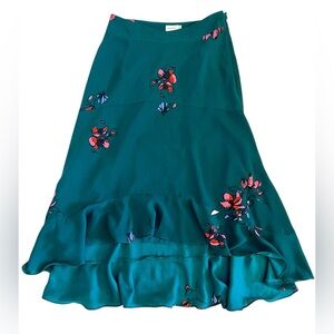 Gentle Fawn Floral Green Skirt